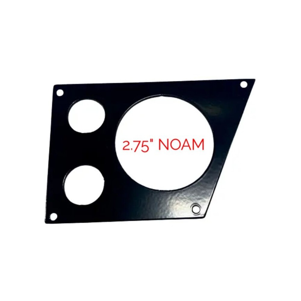 2022-26  Honda Pioneer 1000 Dash Plate w/ 2 outlet and 2.75" NOAM Controller